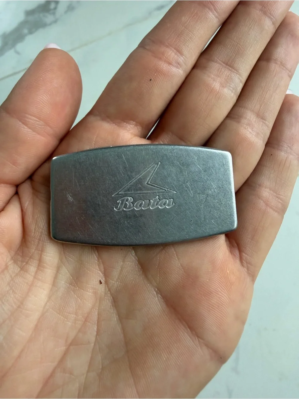 Vintage Bata Zippo Advertising Slim Pocket Knife